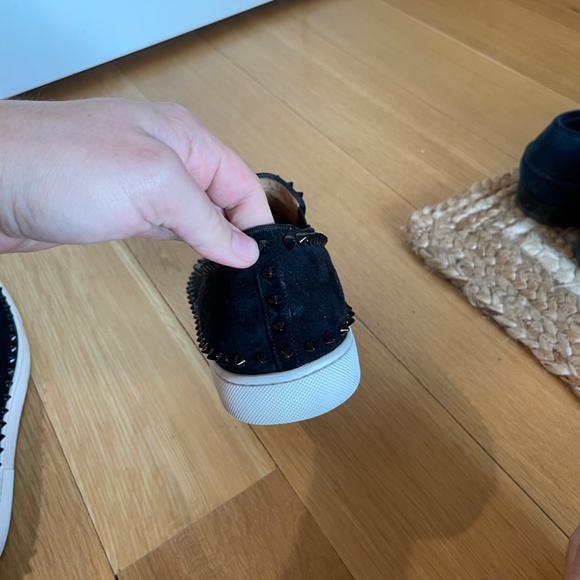 Christian Louboutin Roller Derby Suede Sneakers - Picture 9 of 10